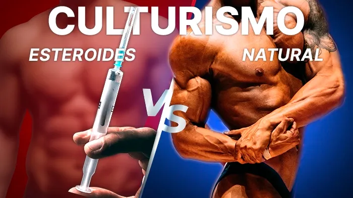 Culturismo natural vs. culturismo con esteroides