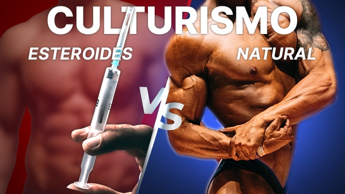 Culturismo natural vs. culturismo con esteroides