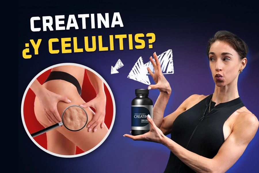 ¿La creatina provoca celulitis en mujeres?
