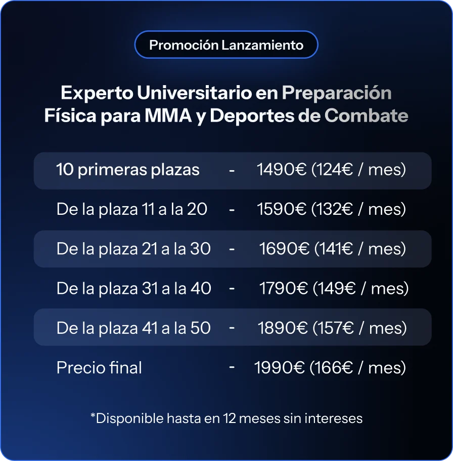 Precios MMA