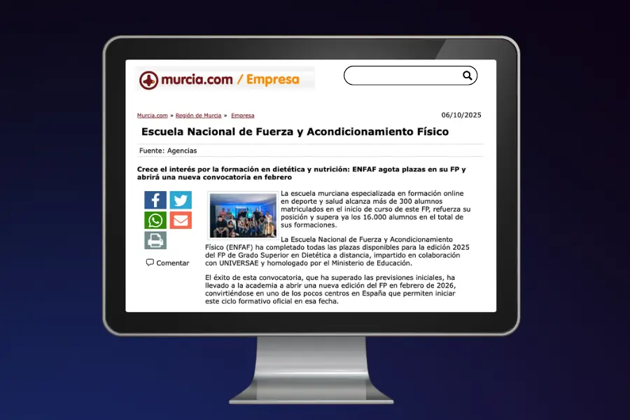 ENFAF en Murcia.com
