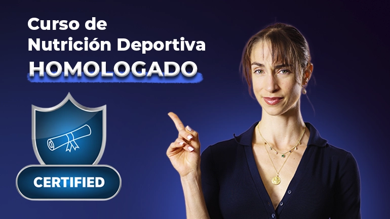curso nutrición deportiva homologado