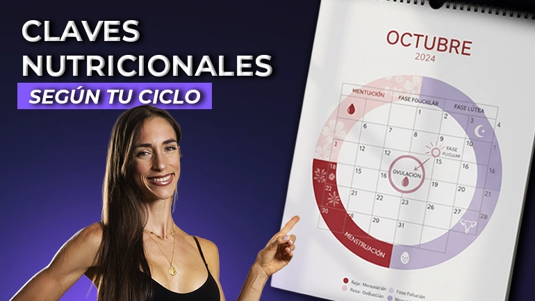 Nutrición en la mujer durante ciclo menstrual y diferentes etapas vitales