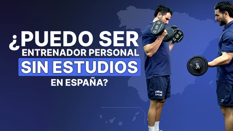 ser entrenador personal sin estudios