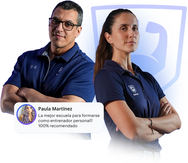 Robert y Rut. Curso de entrenador personal