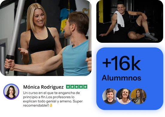 curso entrenador varias imágenes