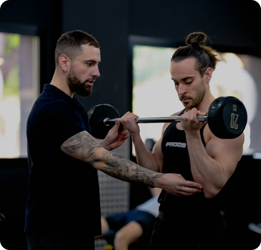 Jordan y  Juan Pedro